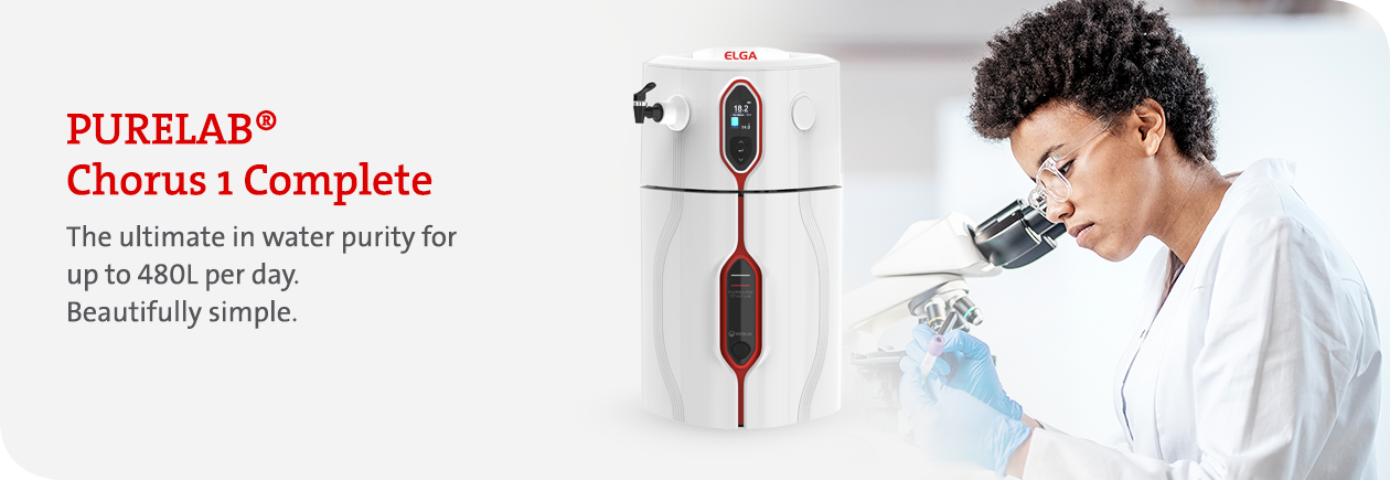 PURELAB® Chorus 1 Complete – All-in-One Deionized Water System for